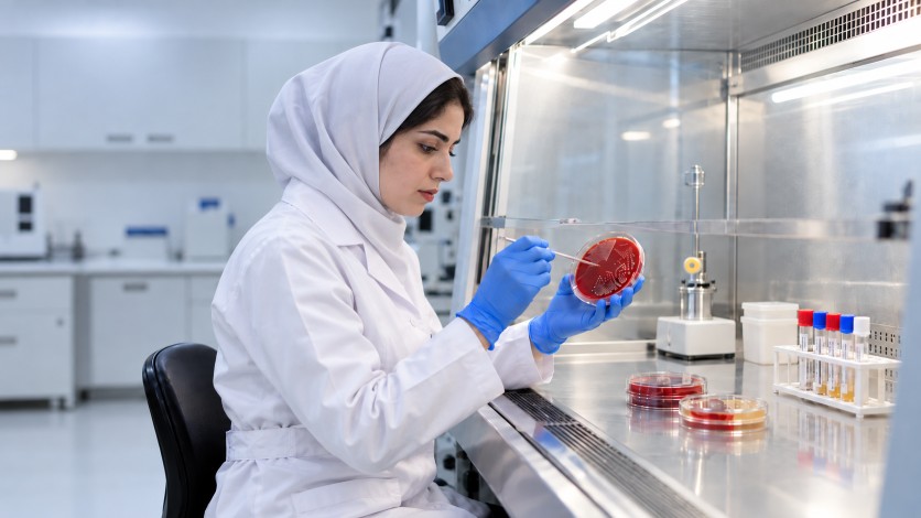 بخش میکروبشناسی
